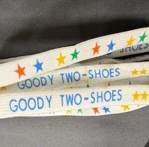 Vintage Goody Two-Shoes Multi-Color Star Print 39-Inch Shoelaces